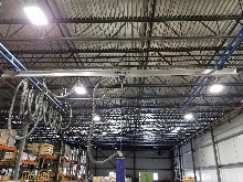 Large Overhead  Gorbel Gantry with 1 Schmalz Vacuum Lift