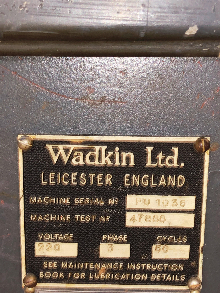 Wadkin Straight Line Rip Saw