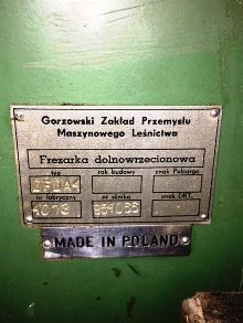 UNITRONIX HEAVY DUTY SHAPER UNITRONIX HEAVY DUTY SHAPER