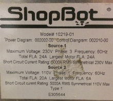 ShopBot  4X8 CNC (Used)
