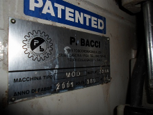 BACCI MOD DOUBLE TABLE OSCILLATING MORTISER