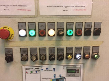 UV Edge finishing machine