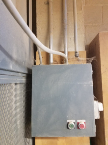 Used Hammond Cyclone with after filter cyclone model DK-1455