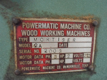 Powermatic 2A Chain Mortiser