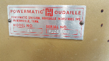 Powermatic Model 26A Shaper with Auto Rotator