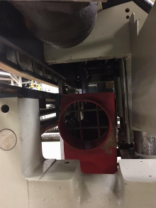 Used Friulmac DualFeed Double End Trim Saw and Moulder Feeder