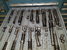 Amada Pega II  32 Station Turret Punch with 4 Cabinets of Tooling