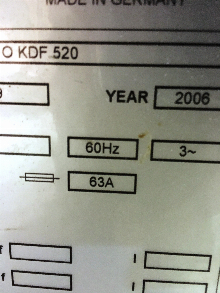 Brandt KDF520 Edgebander