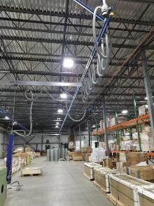 Large Overhead  Gorbel Gantry with 1 Schmalz Vacuum Lift