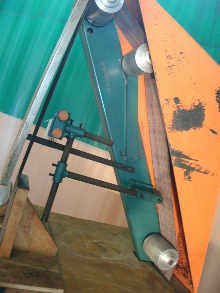 Used Fletcher FT 60A Vertical Wide Belt Sander