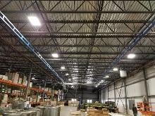 Large Overhead  Gorbel Gantry with 1 Schmalz Vacuum Lift