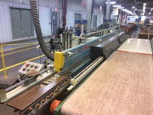 UV Edge finishing machine