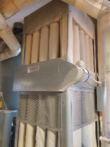 Used Hammond Cyclone with after filter cyclone model DK-1455