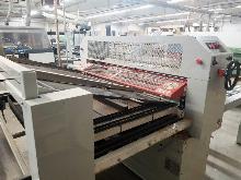 HMT Laminator with Indexing table and web glue roller HMT Laminator with Indexing table and web glue roller