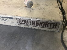Southworth 4000 Pound Electric Scissor Lift  Rolling Casters Material Lift Table