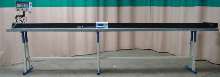 Used Omga Model TI350 1/2 Lap Notcher w/Omga Feed & Out Feed Bench