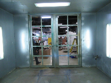 Used Binks Crossdraft Spray Booth