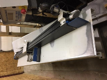 Omga Model 521ST Semi Automatic Left Hand Up Cut Saw with Omga FP 2000 NC Positioning Stop.
