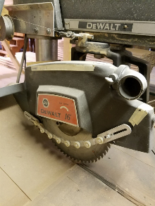 Used Dewalt model 1853 16" radial arm saw