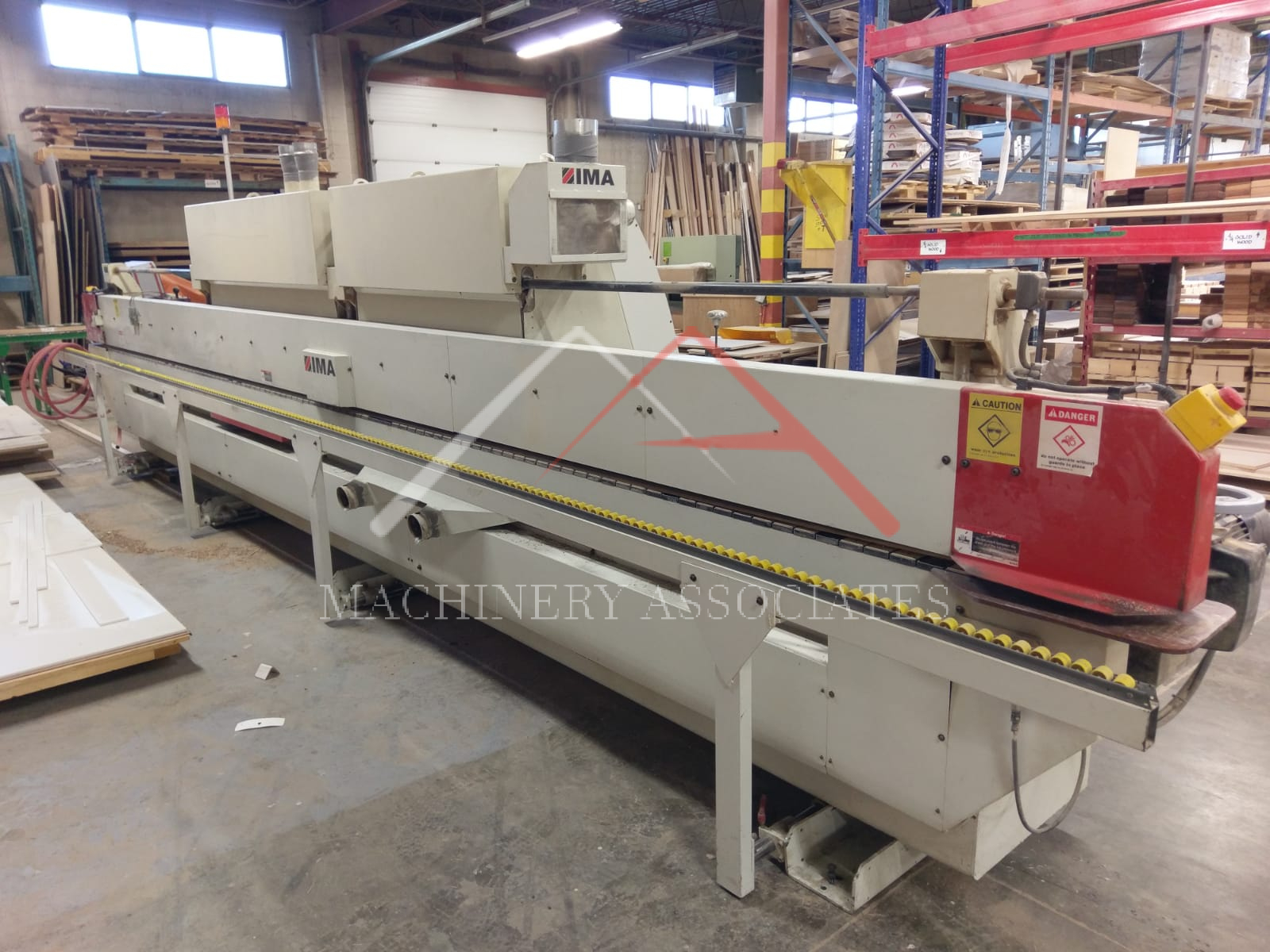 IMA Advantage 6629 with premilling and corner rounding