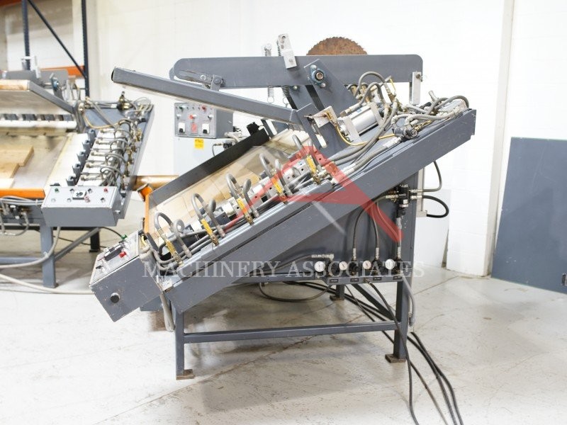 ROSENQUIST DUAL EASEL HIGH PRODUCTION RADIO FREQUENCY GLUER