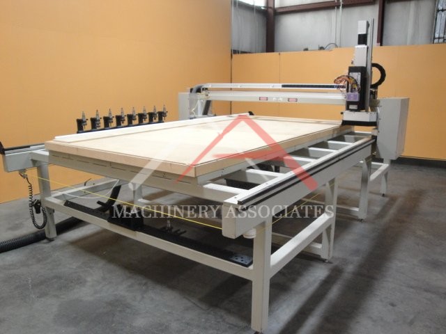 Used CNC Router with New Columbo Electrospindle