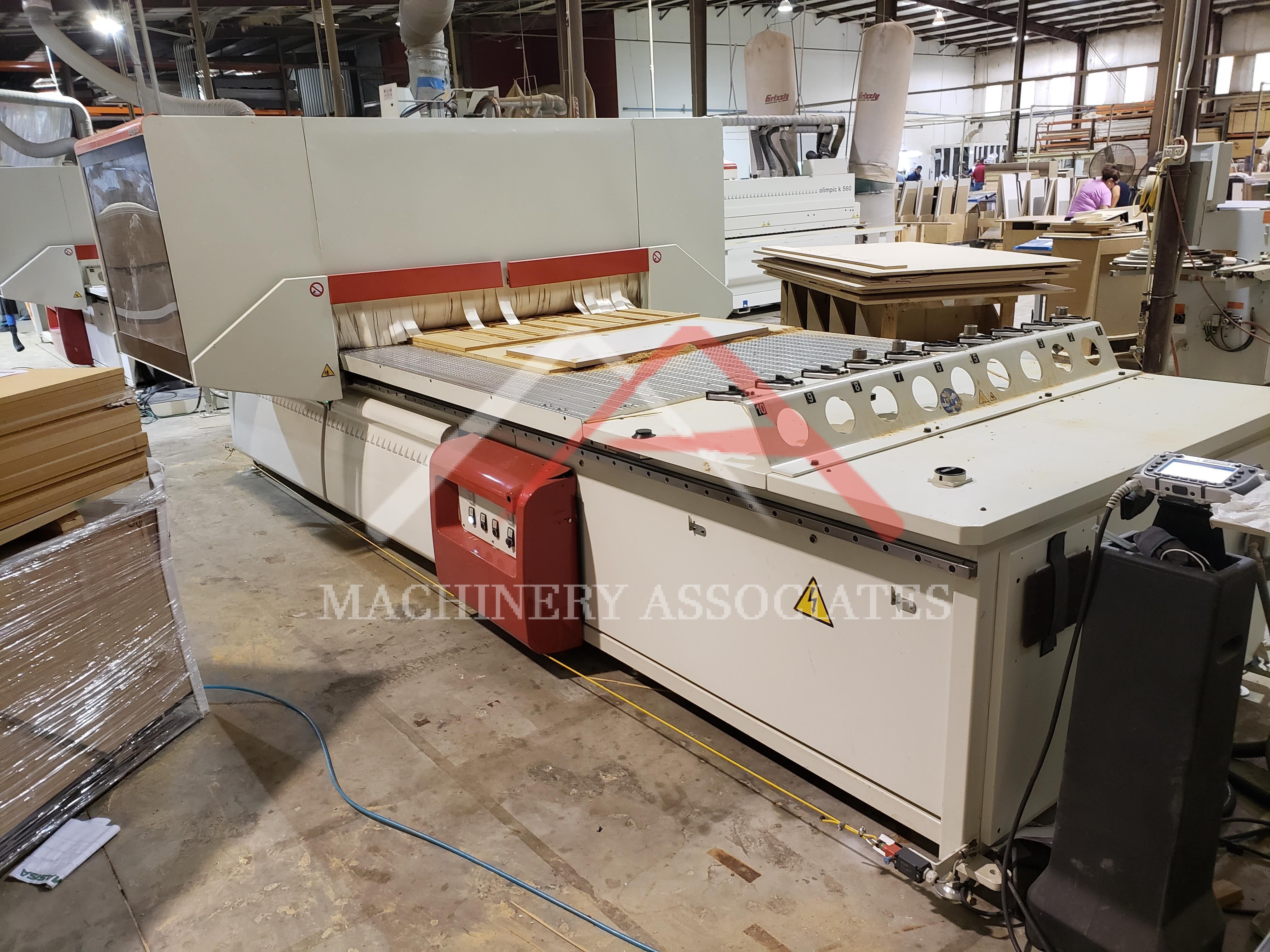 2013 SCM 5x12 Flat Table CNC Router