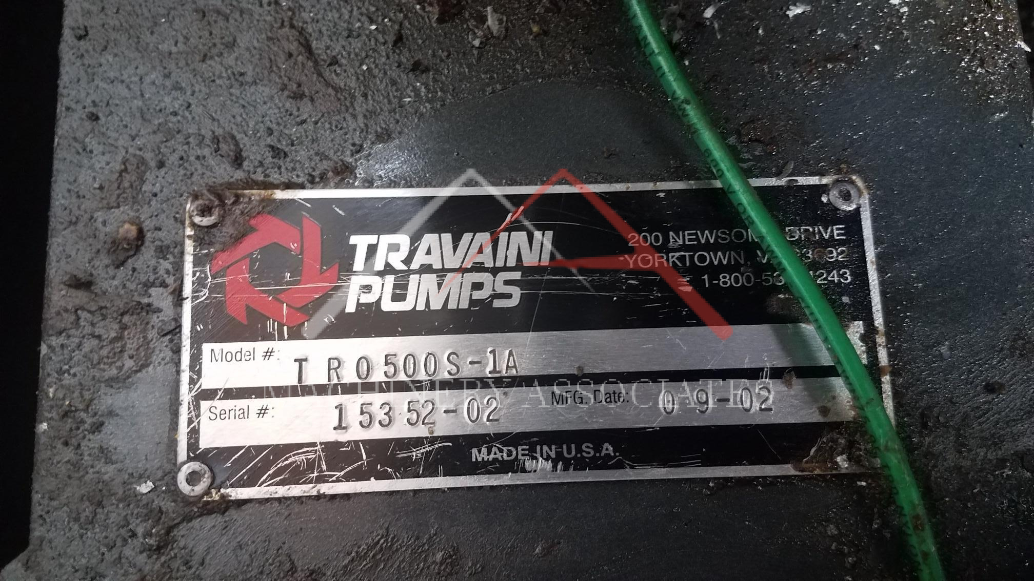 Travaini 40hp Vacuum Pump