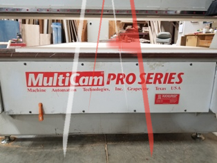 Used Multi-Cam PRO  5 x 16 Flat Table CNC Router