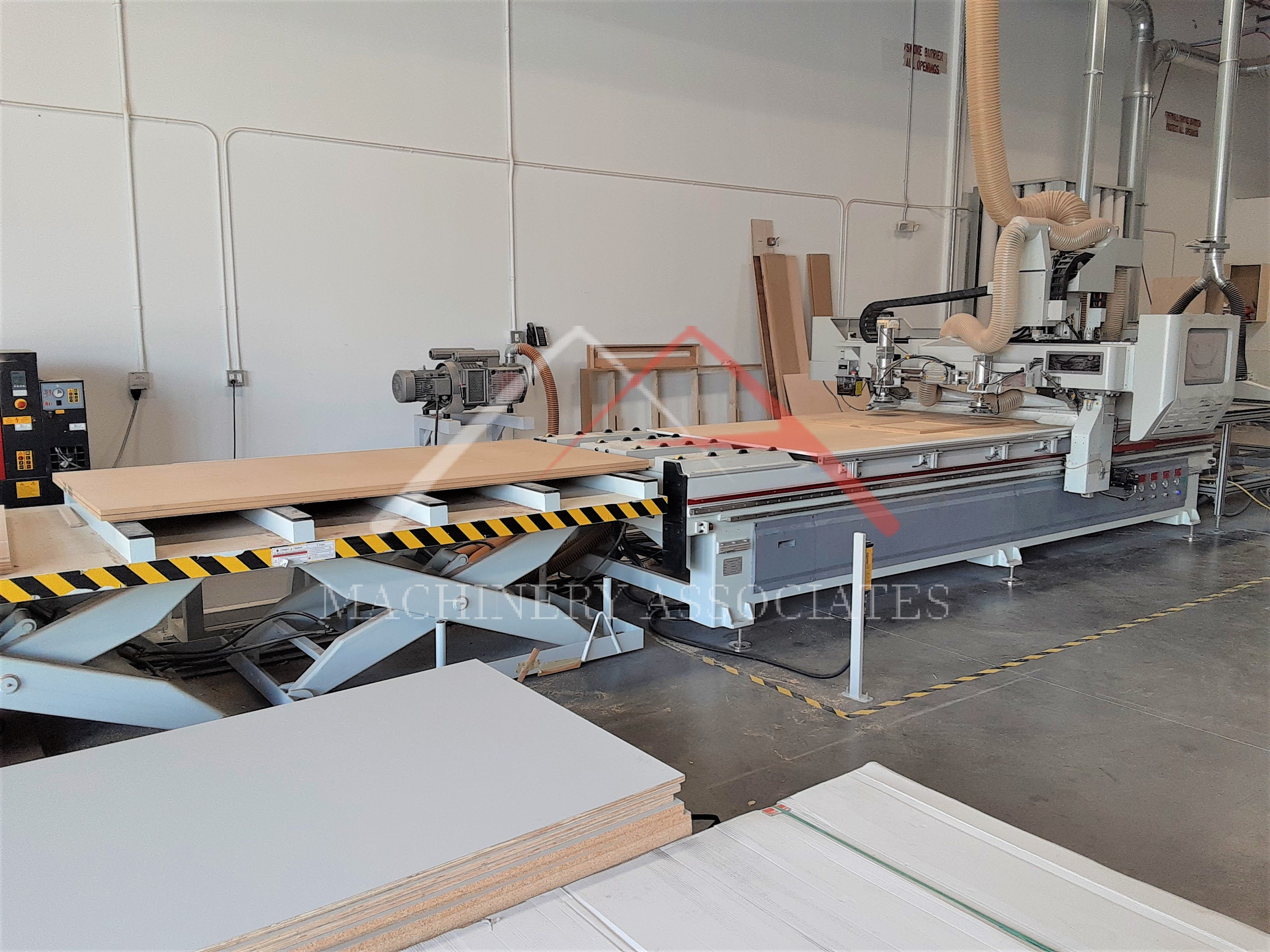 2017 Nextech R400 Feed Through CNC Router Cell 