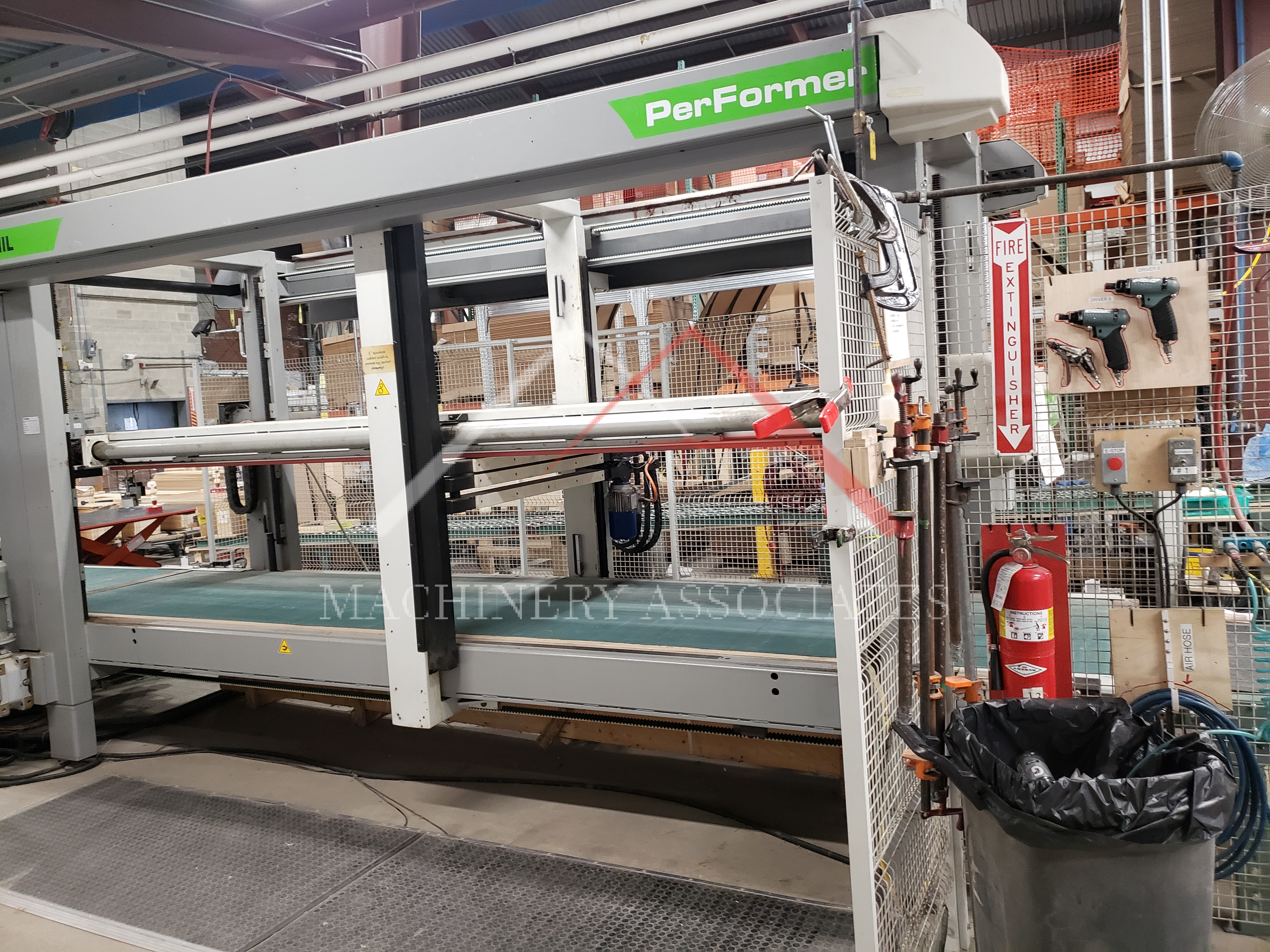 Biesse Comil Performer TP  Feed-Through Case Clamp 