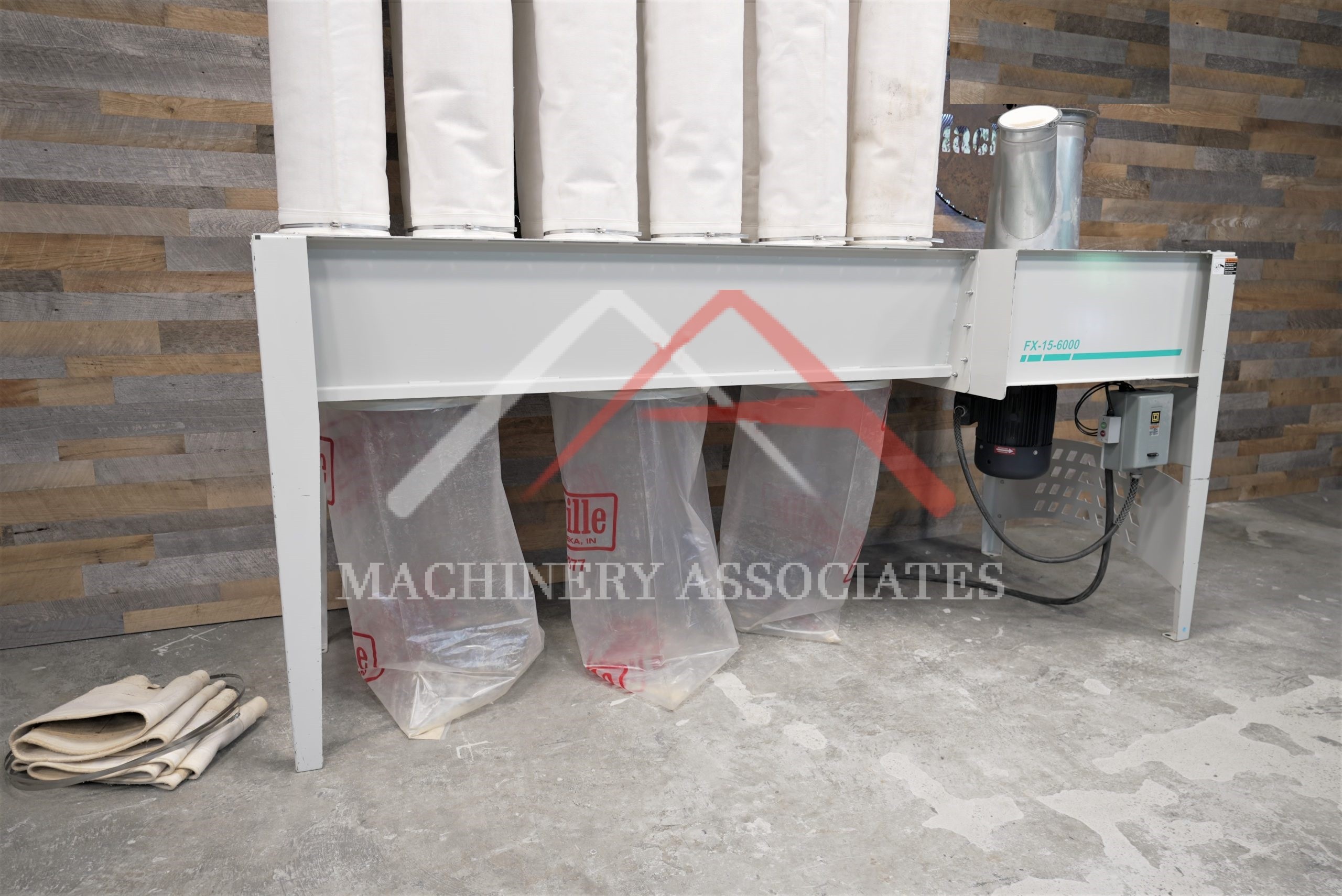 Interfab Aireworks FX156000×3 6,000 CFM Dust Collector (15 HP)