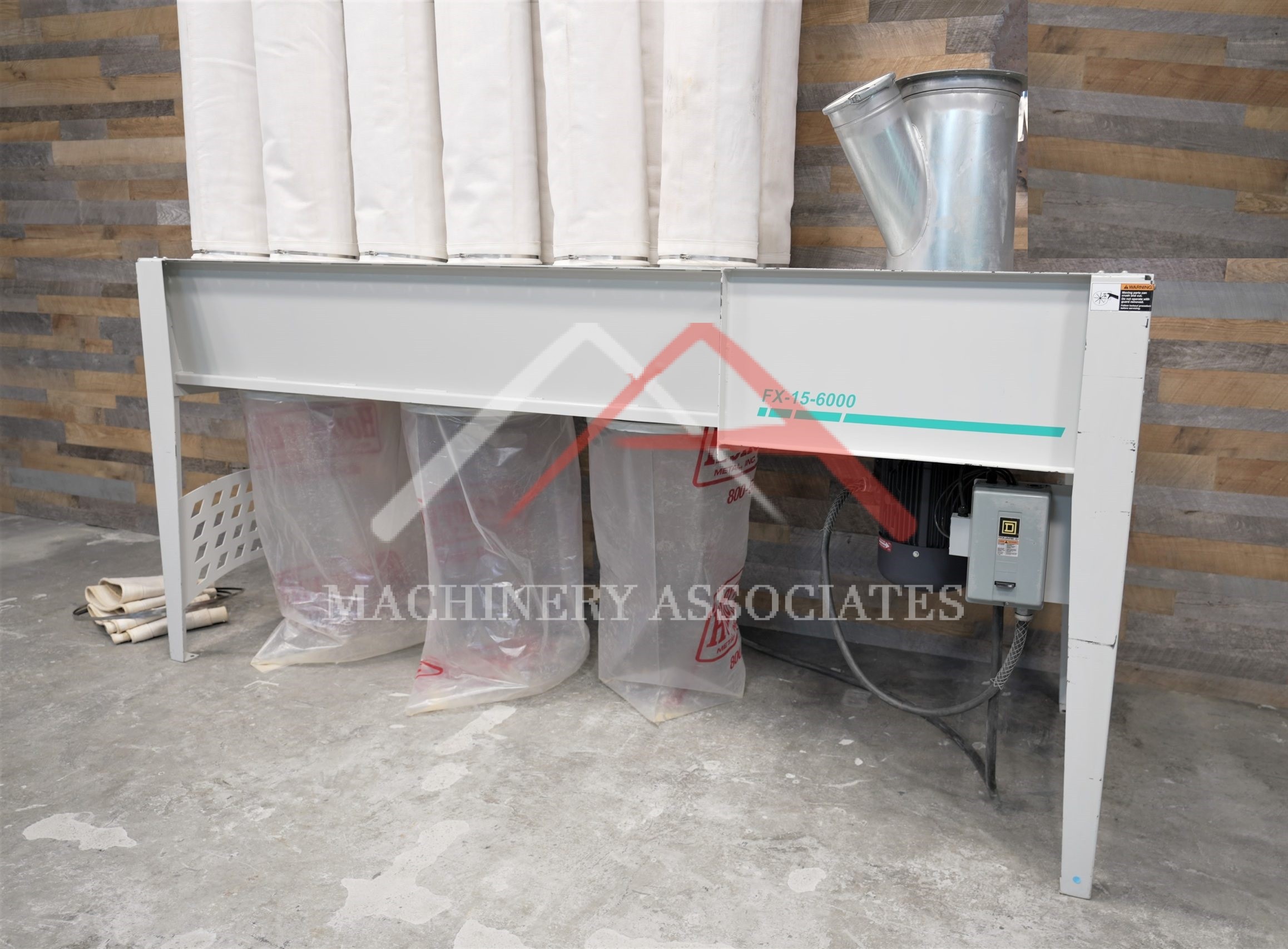 Interfab Aireworks FX156000×3 6,000 CFM Dust Collector (15 HP)