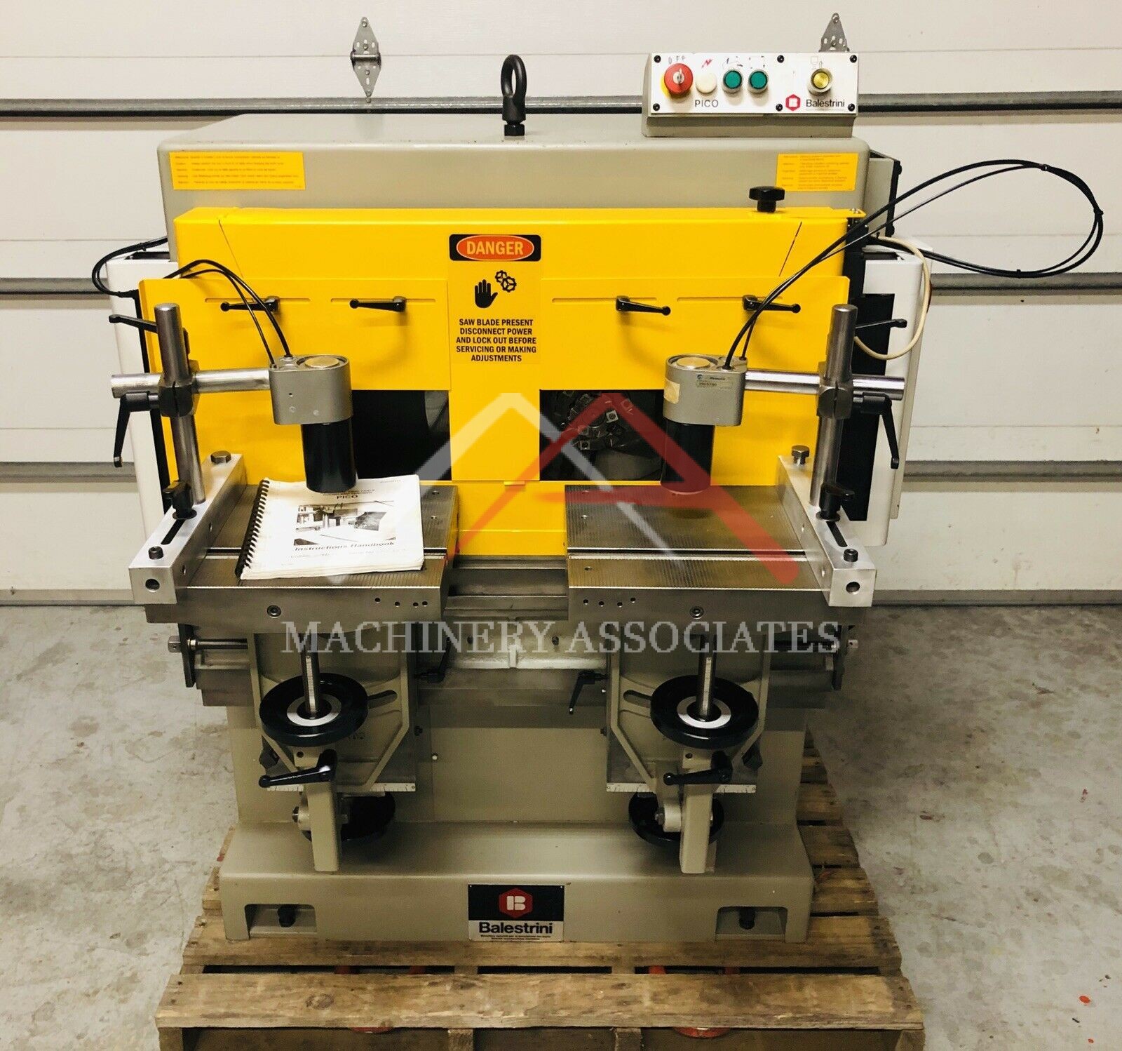 Balestrini Pico Tenoner Twin Table Balestrini Pico Tenoner Twin Table