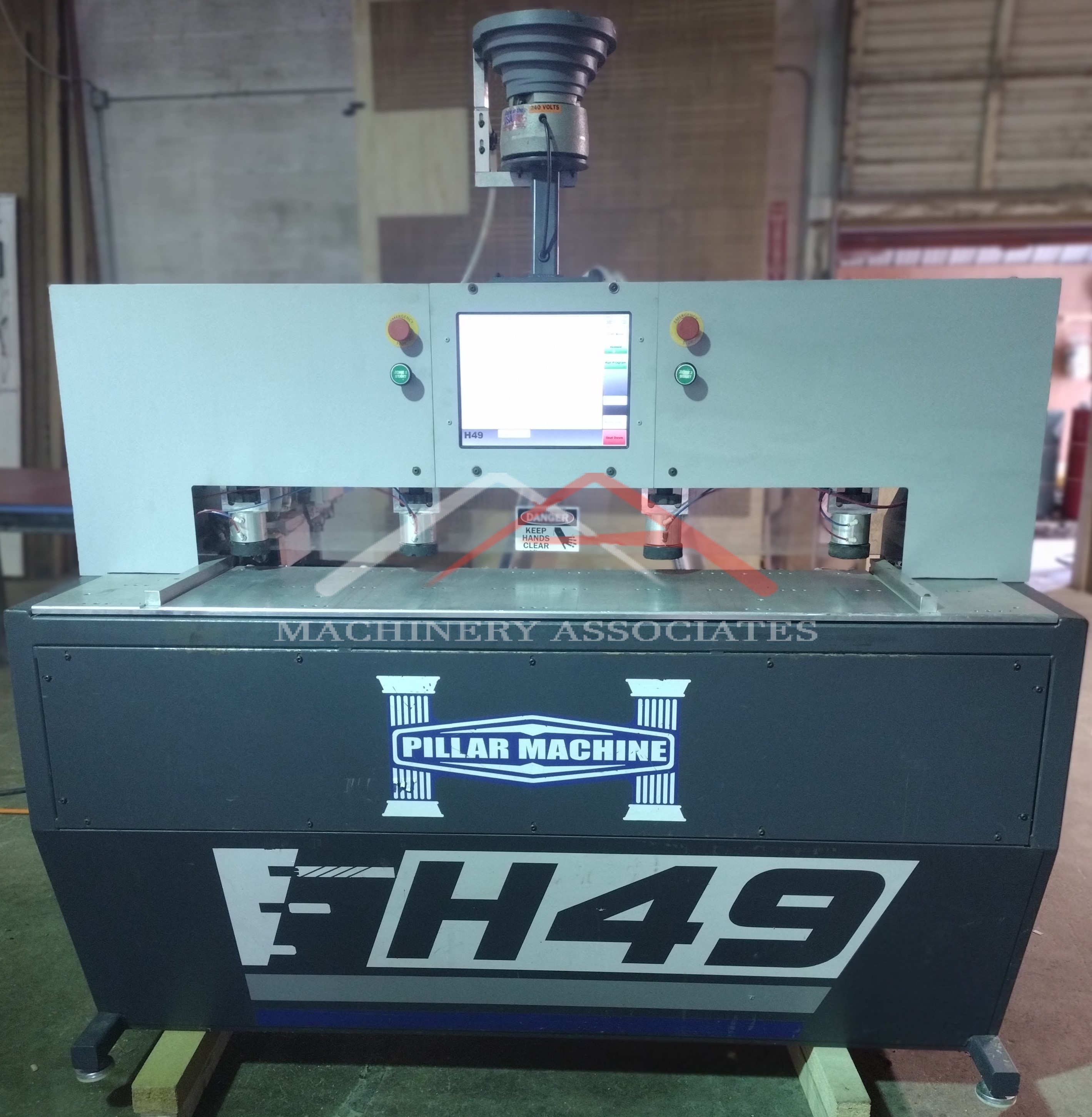 Pillar H 49 Bore Dowel CNC Machine 2016