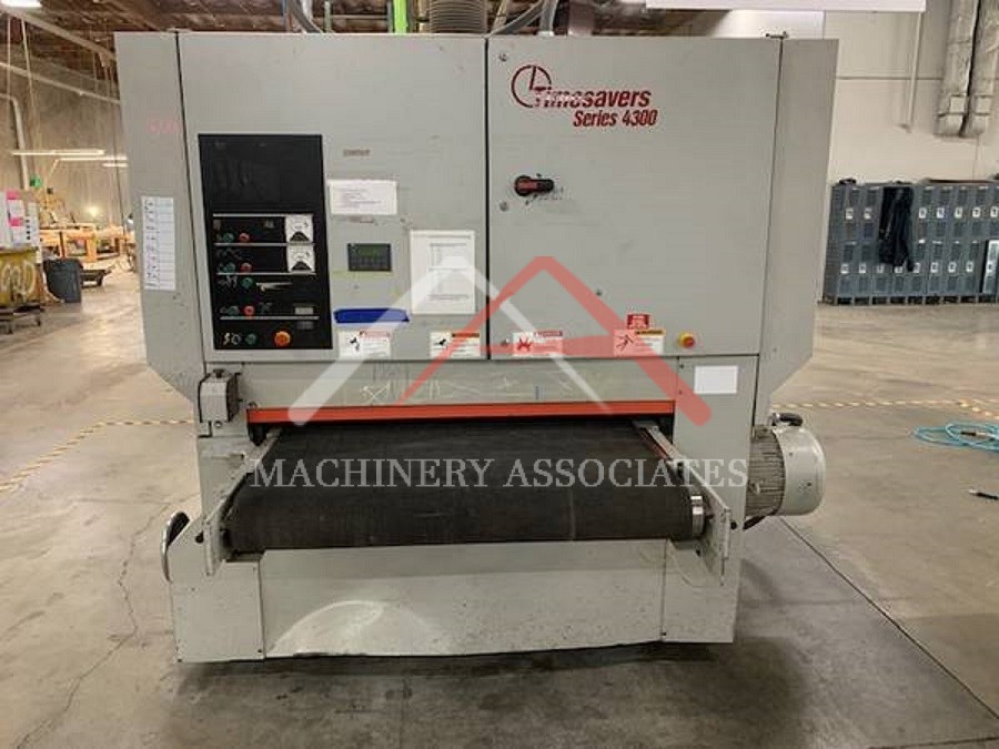 Timesaver 2 Head 52” Wide Belt Sander Timesaver 2 Head 52” Wide Belt Sander