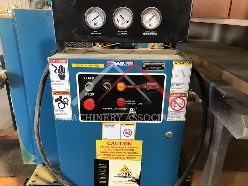 Quincy 25 Hp Rotary Screw Air Compressor