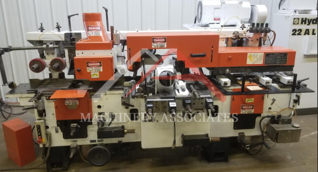 WEINIG HYDROMAT 22AL/403 MOULDER THROUGH FEED