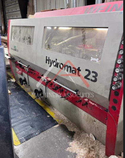 WEINIG HYDROMAT H23/004 JOINTED MOULDER FEED THROUGH WEINIG HYDROMAT H23/004 JOINTED MOULDER FEED THROUGH