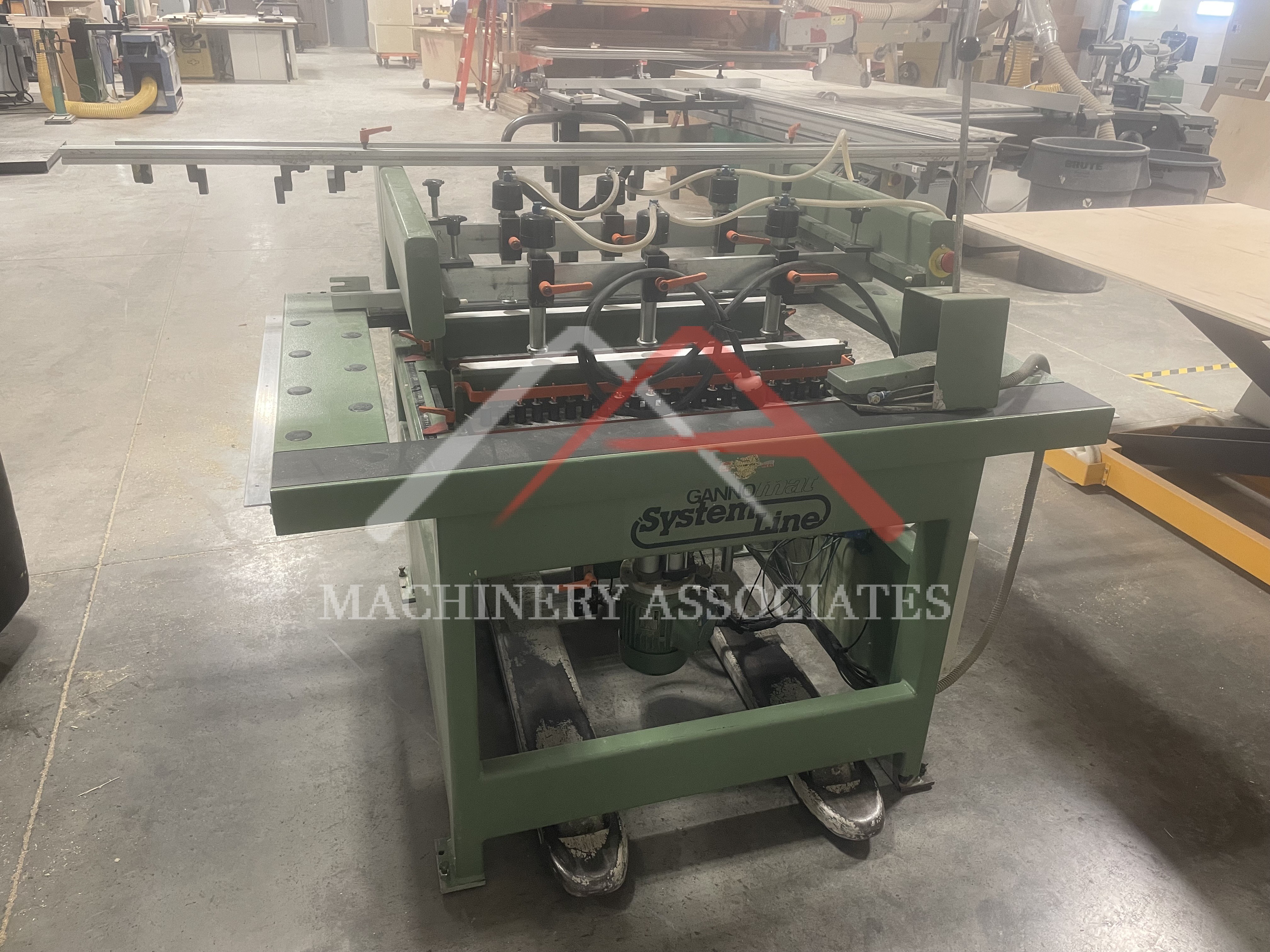 Gannomat SystemLine 310 Double Row Line Boring Machine Gannomat SystemLine 310 Double Row Line Boring Machine