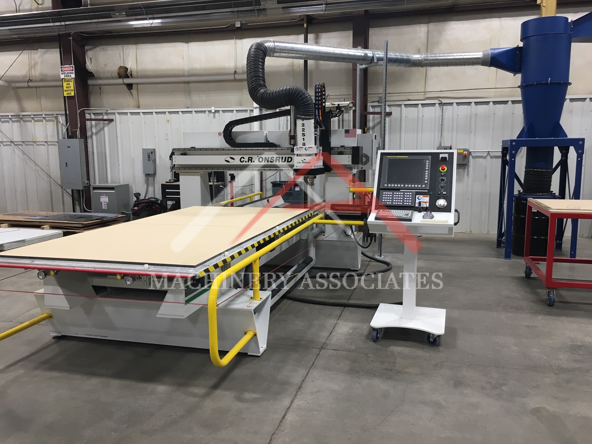 2017 C.R. Onsrud CNC Router 5 by 10