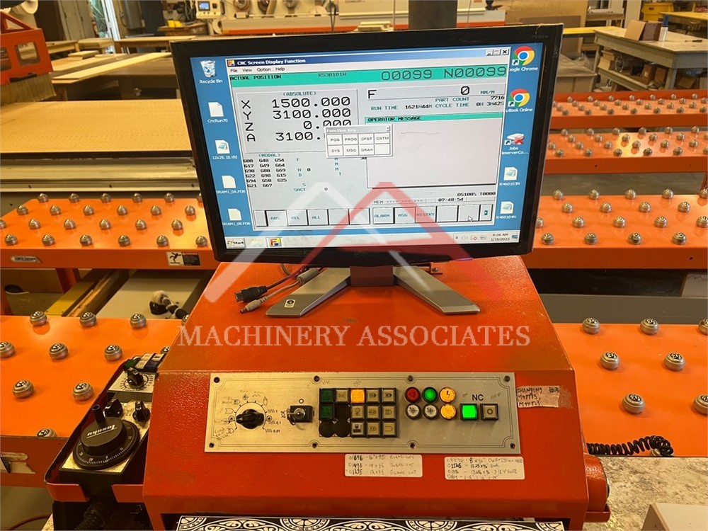 Omnitech 5X10 CNC Router - FANUC CONTROL