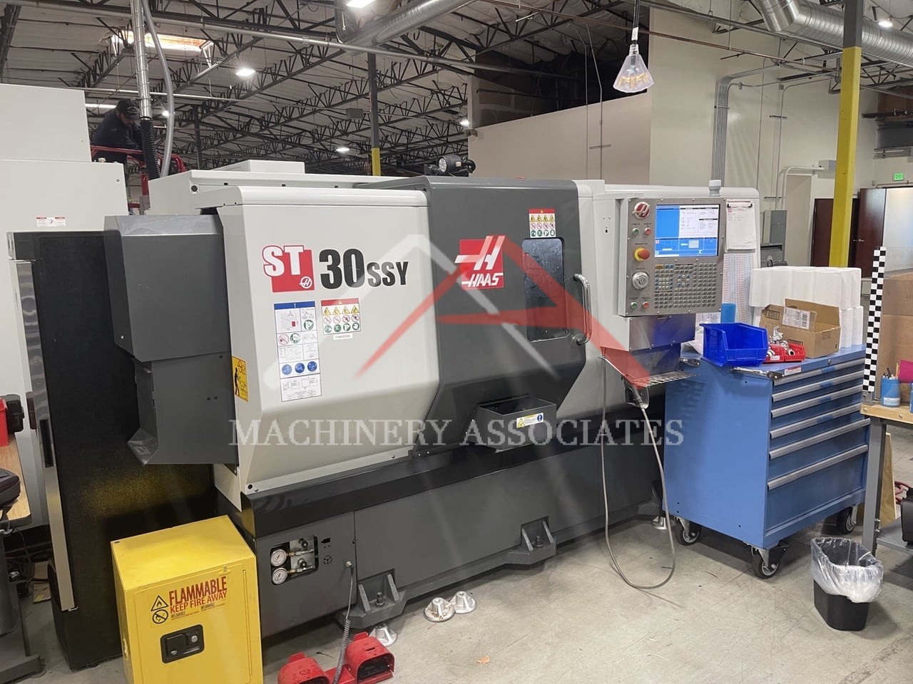 2016 Haas ST-30SSY CNC Lathe, 146 Hours, Y-Axis, Live Tooling