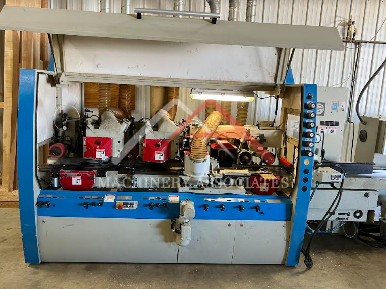 WEINIG UNIMAT 23 E/005 "SELECT" THROUGH FEED MOULDER