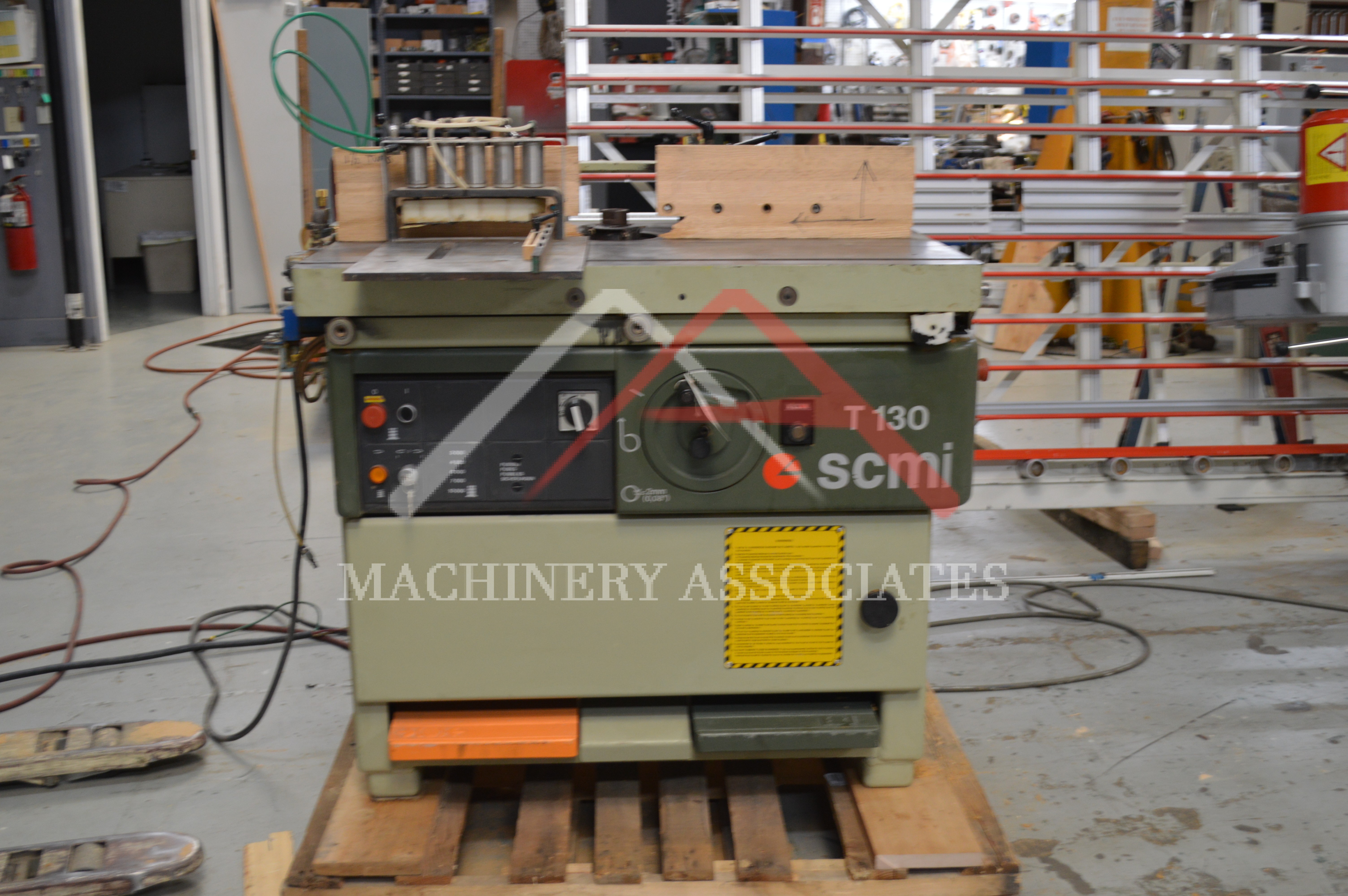 SCMI T130 Sliding Table Shaper w/ Auto Feed