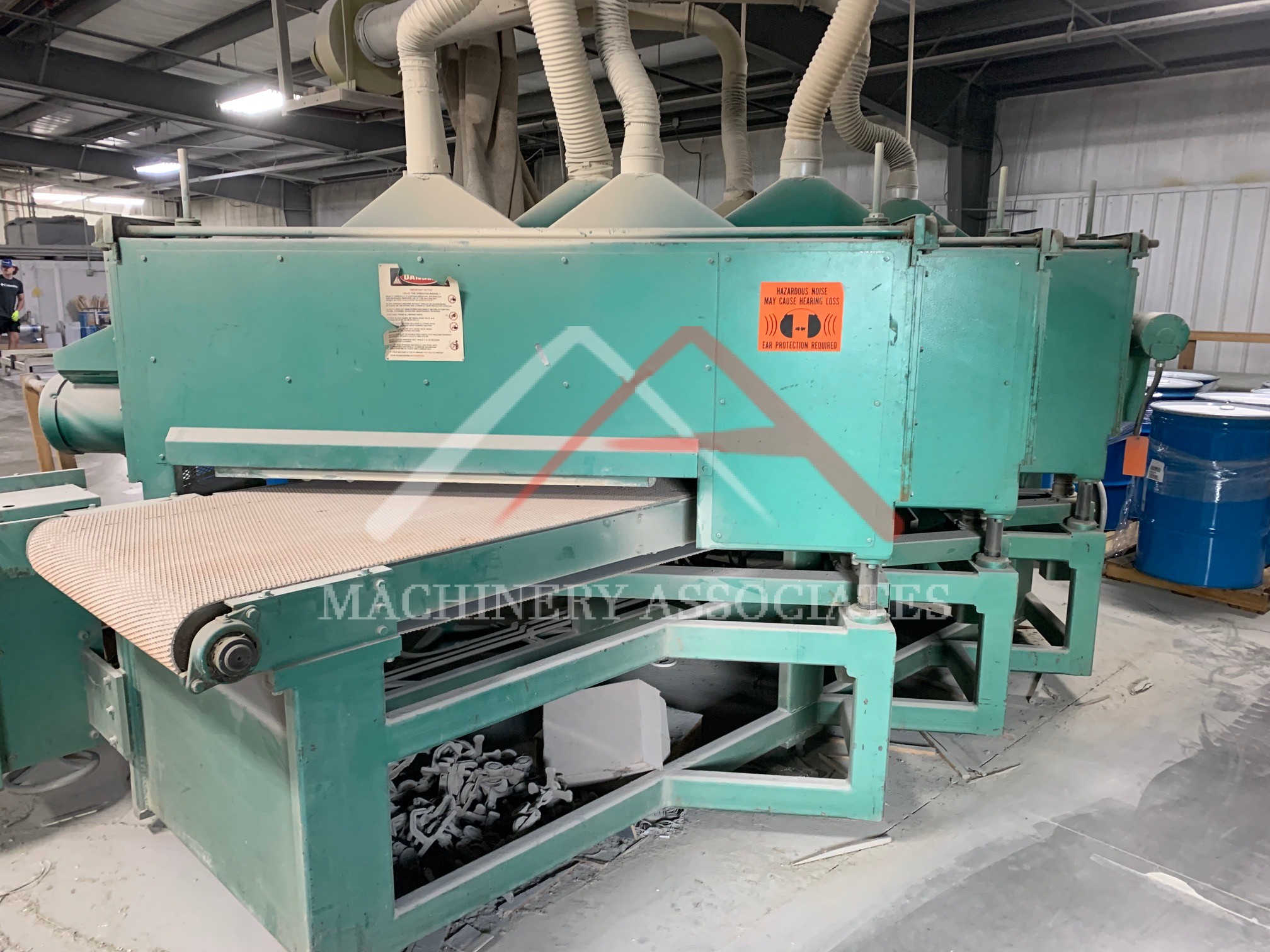 Timesaver AHB-37 37" 3 Head Brush Sander