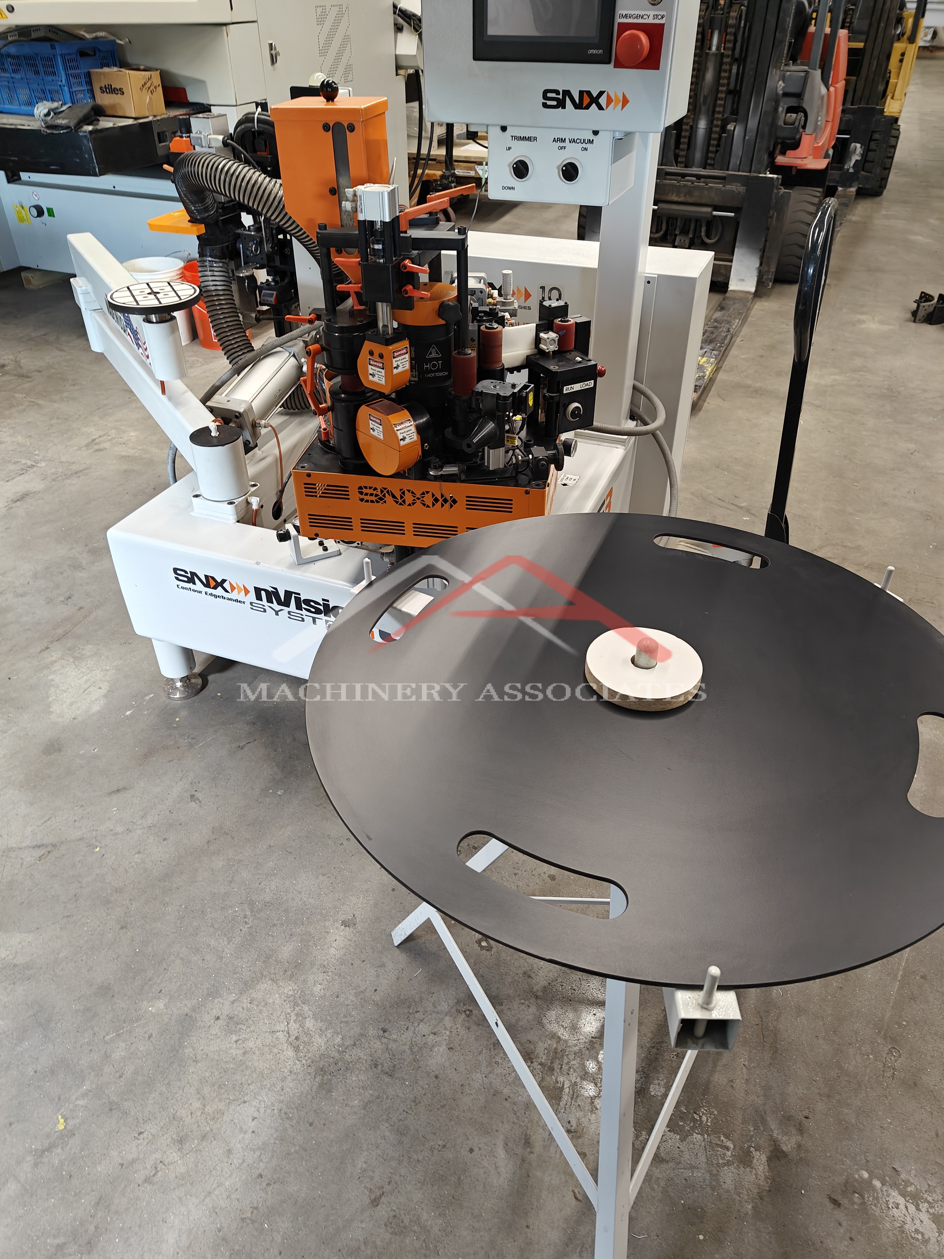 SNX nVision System1 G3 Contour Edgebander SNX nVision System1 G3 Contour Edgebander