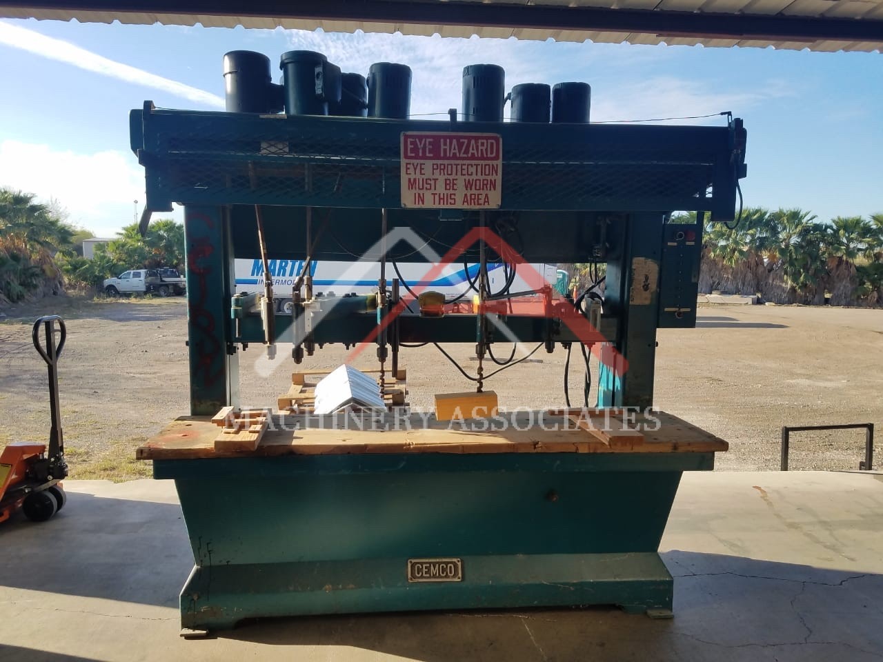 CEMCO MVB84 MULTIHEAD BORING MACHINE