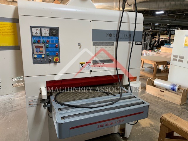 2007 Northtech NT-920PC-200 37 Inch 2 Head Planer/Sander 2007 Northtech NT-920PC-200 37 Inch 2 Head Planer/Sander