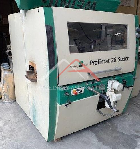 WEINIG PROFIMAT 26 WITH ATS THROUGH FEED MOULDER
